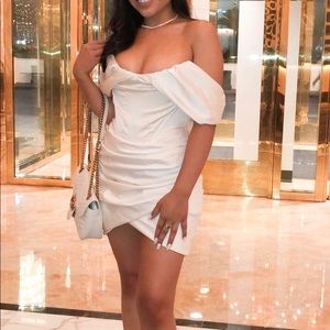 HOUSE OF CB Ivory corset dress